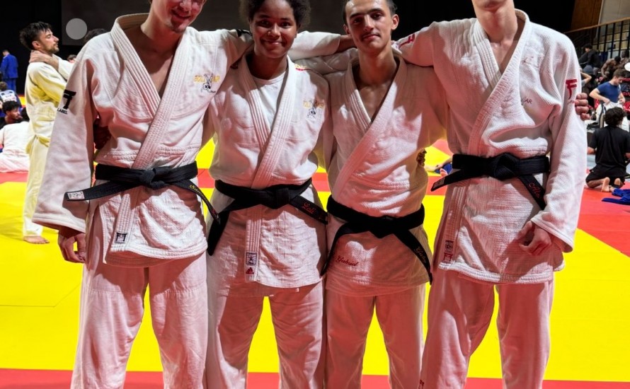 Nos jeunes judokas au Dojo d’Été du Comité de Paris