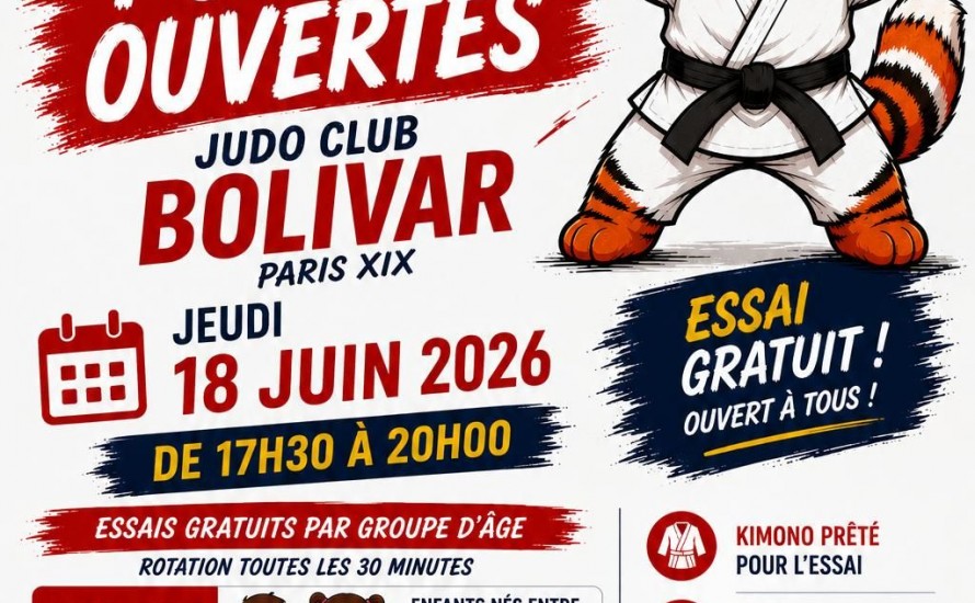 Journée Portes Ouvertes du Judo Club Bolivar