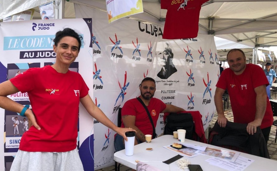 LE JUDO CLUB BOLIVAR ÉTAIT AU RENDEZ-VOUS !